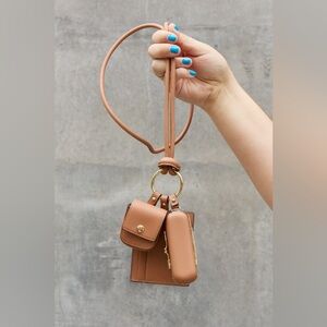 Nicole Lee USA Vegan Leather 3-Piece Lanyard Set